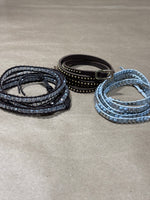 (C) Lot of Wrap Bracelets