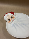 Ceramic Kitschy Hanging Santa Claus