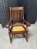 Bamboo Co./M. Hayat & Bros. Ltd. Rocking Chair, "Savoy London"