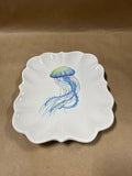 Jelly Fish Ruffled Dish