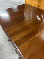Ethan Allen Drop Side End Table with Drawer
