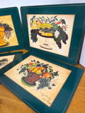 Theorems Fruit Basket Cork Back Pimpernel Placemats - Set Of 4 (B)