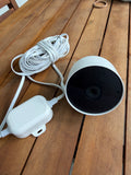 Nest indoor/outdoor battery operated camera model no. G3AL9. Confirmed working! (2 available)