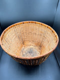 (D) Large Woven Plant Basket