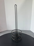 Bronzed Metal Toilet Paper Roll Holder