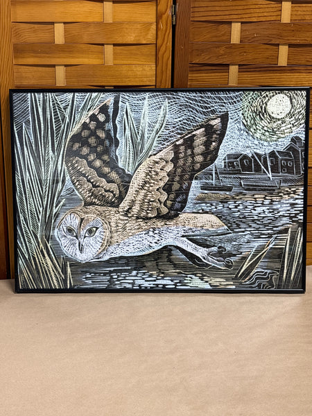 Framed Flying Owl Puzzle