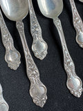 67-Piece RW&S Wallace Violet Vintage Sterling Silver Flatware Set