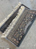 Hand Woven Rug (F), 28"x25"