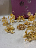 The Danbury Mint Gold Christmas Collection In Box - 2006 (E)