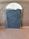 Arched Hand Painted Lighthouse Welcome Sign - Stone Slab