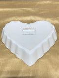 Floral Hand Painted Heart-Shaped Catchall Tray