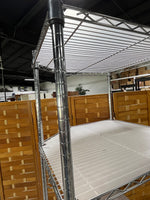 Frontgate Industrial Corner Shelf on Casters