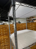Frontgate Industrial Corner Shelf on Casters