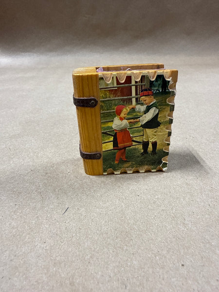 (A) Swedish Match Book Holder