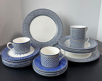 20-Piece Victoria Beale 9026 Williamsburg Porcelain China Set