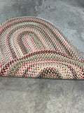 Oval Braided Rug, 60"x37"