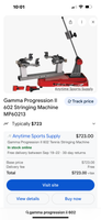 Gamma Progression II Stringing Machine w/Supplies and Tools