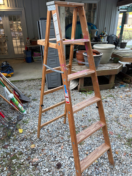 B-6’ Werner Wooden Ladder