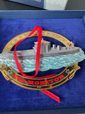 Trio of Mariner’s Museum Ornaments in Boxes