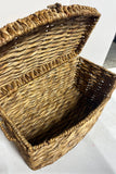 Woven Basket with Lid