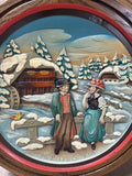 Anri “Christmas In The Black Forest” Italian Wall Hanging (A)