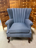 Blue Upholstered Chair