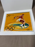 (C) 1991 Summer Olympics Numbered Print 68/500
