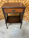 Antique Federal Style Side Table with Drawer