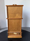 Price Imports Vintage Grandfather Clock style Wind Up Musical Jewelry Box (WORKS)