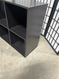 Particle Board Cubes, Black