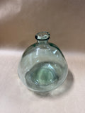 Recycled Lopsided Glass Vase