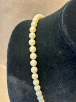 Faux Pearl Necklace - X