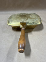 Brass And Wood Silent Butler
