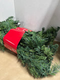 Christmas Pre Lit Garland 9ft - Appears Unused NOT TESTED (B)