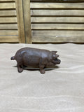 Primitive Small Cast Iron Pig
