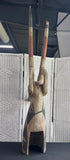 Bambara Heavyweight Wooden Antelope  Dance Headdress AS IS (READ DESCRIPTION CAREFULLY)