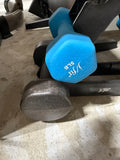 Four Barbells and Small Rack