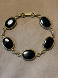 Gold & Black Bracelet