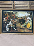 The Peasant Dance Print on Art Board