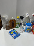 Cleaning Lot T, Most items at least half full