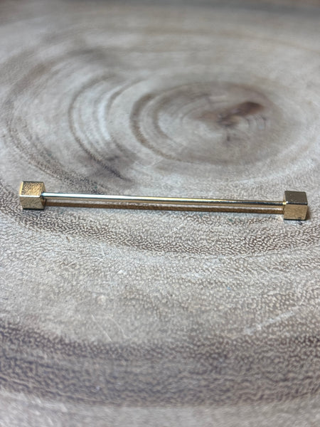 Gold Tone Tie Pin