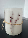 Smith & Hawken Winter Berry Large Flameless Candle AS IS (READ DESCRIPTION CAREFULLY)