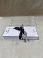 “More Pickle Ball Please” Notepaper With Acrylic Tray And Pen