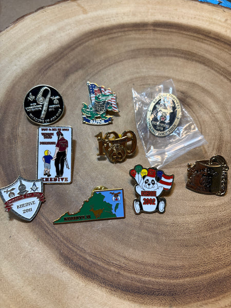 Lot of Khedive Shriners Pins