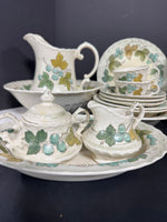 41-Piece Metlox Vernon Ware Vineyard China