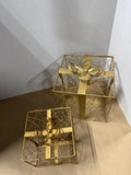 Gold Glittery Nesting Presents