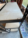 Metal/MDF Garage Shelf, 3 available, PRICED INDIVIDUALLY, $45 each