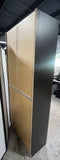 Black IKEA Bookcase A, Particle Board/Cardboard Backing