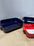 3 Piece Peugeot Baking Pans - Appears Unused