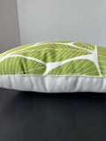 Devi Designs Scandi Leaf Indoor/Outdoor Throw Pillow